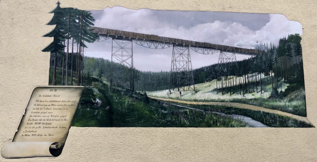 Greifenbachtalviadukt Greifenbachtalbrücke Schmalspurbahn