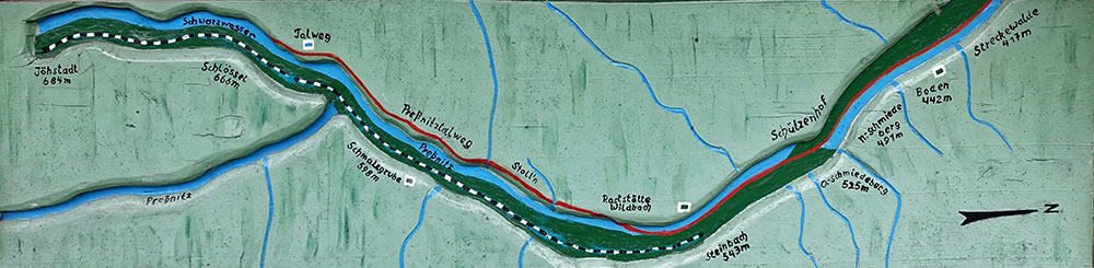 Pressnitztalwanderweg Route