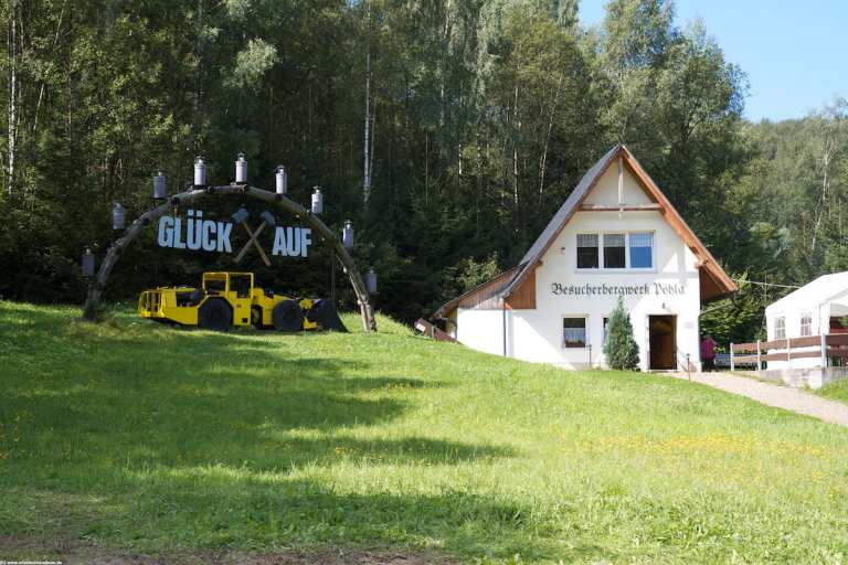 Bergbaulehrpfad Pöhla Rittersgrün im Erzgebirge