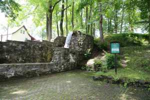 Historische Sendigmühle an der Zwönitz im Erzgebirge