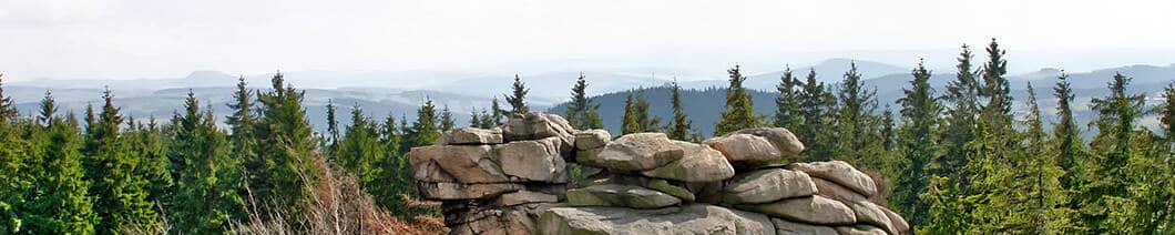 Die Greifensteine im Erzgebirge