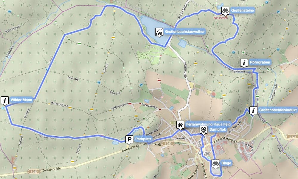 Wanderung im Greifensteingebiet Ferienwohnung Erzgebirge
