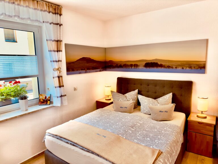 Boxspringbett Ferienwohnung Geyer